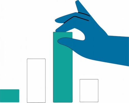 Visual representation of data segments highlighting customer demographics and behavior patterns for enhanced analytics