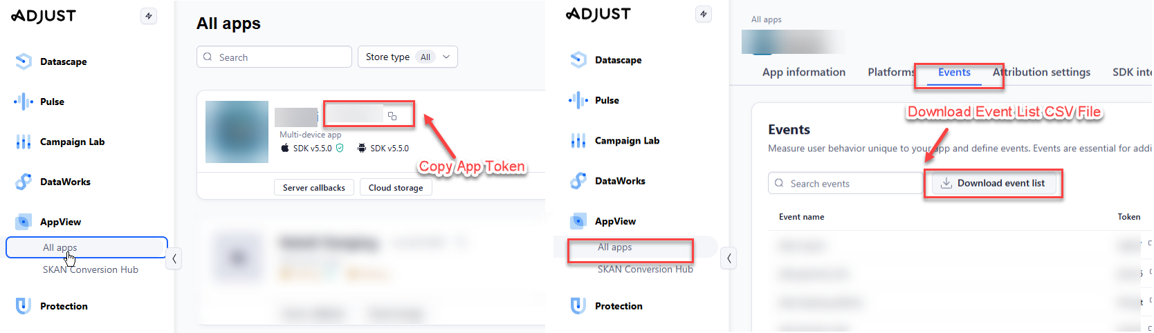 Adjust token and Event List
